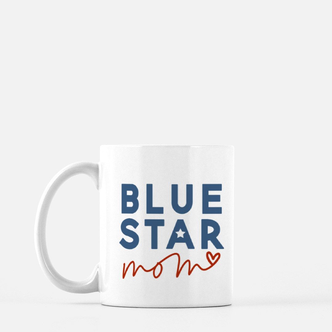 Blue Star Mom Mug