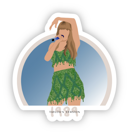 Taylor Swift 1989 (Taylor's Version) Mini Sticker (1.9" x 2")