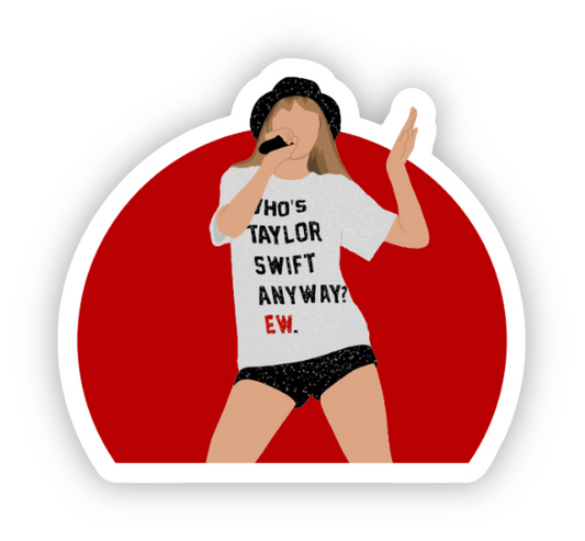 Taylor Swift 22 Mini Sticker (2" x 1.8")