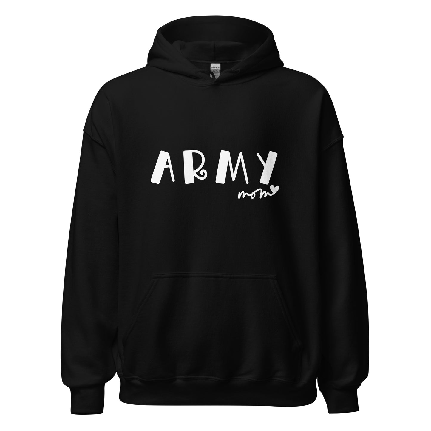 Army Mom Hooded Sweatshirt