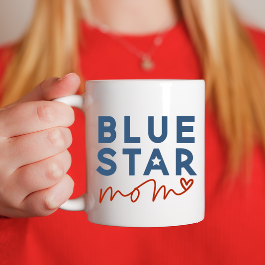 Blue Star Mom Mug