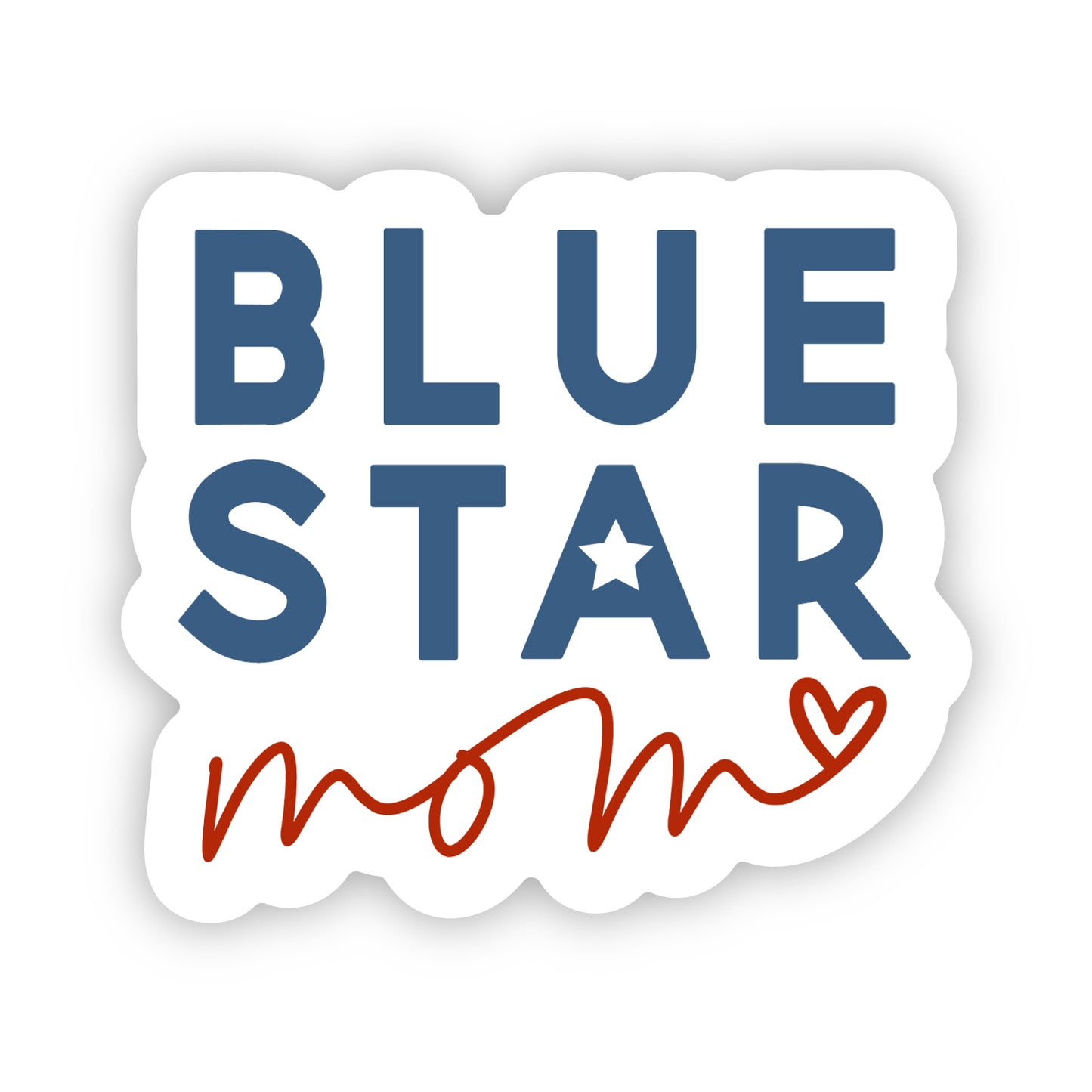 Blue Star Mom Sticker (2.5")