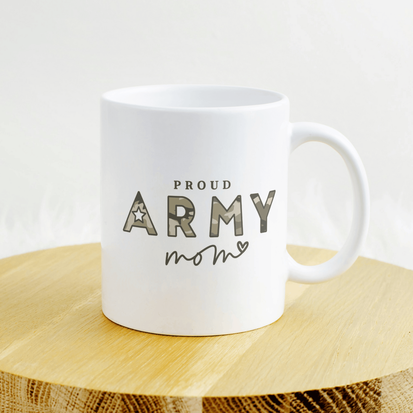 Army Mom Camo Mug (11 oz)