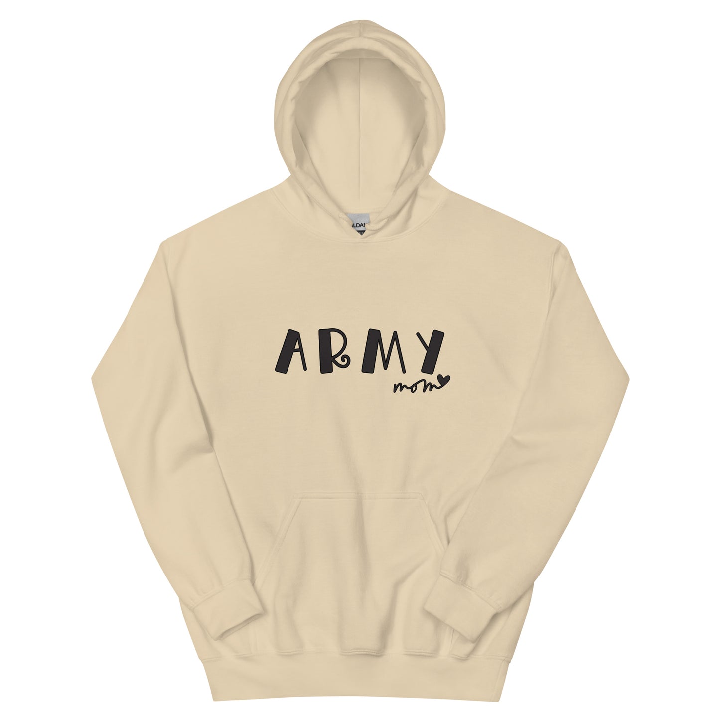 Army Mom Hooded Sweatshirt